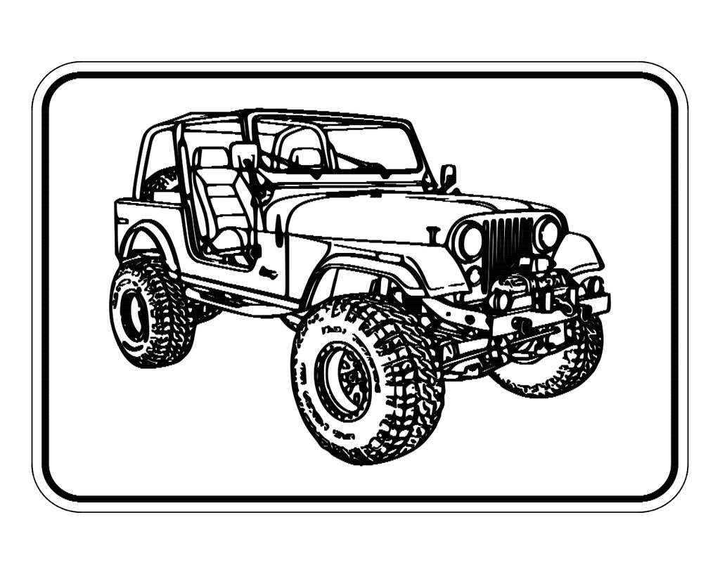 Jeep Wrangler 6-Panel