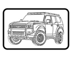 Toyota Land Cruiser 6-Panel