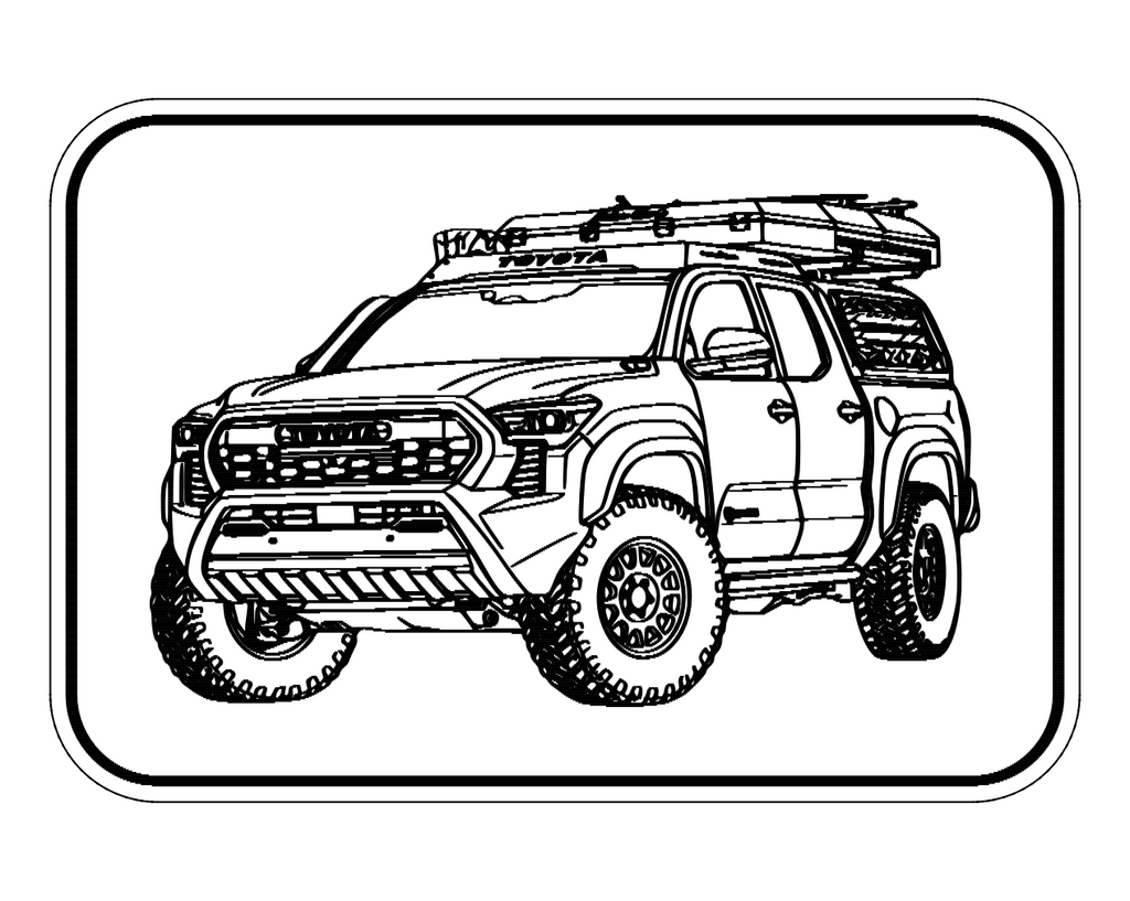 Toyota Tacoma 6-Panel